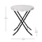 Flash Furniture 3PC Black/White PE Rattan Folding Bistro Set FV-FWA085-BLK-WHT-GG - alternate 6